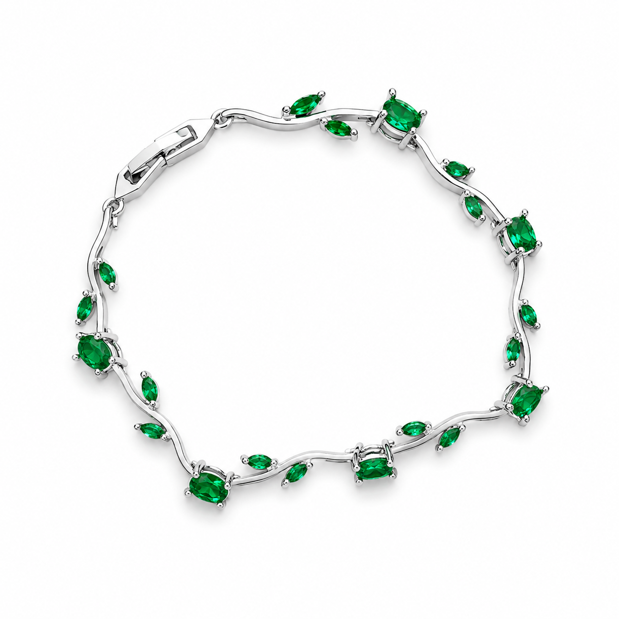 Bracelet Émeraude Nuit