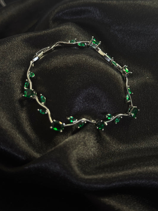 Bracelet Émeraude Nuit