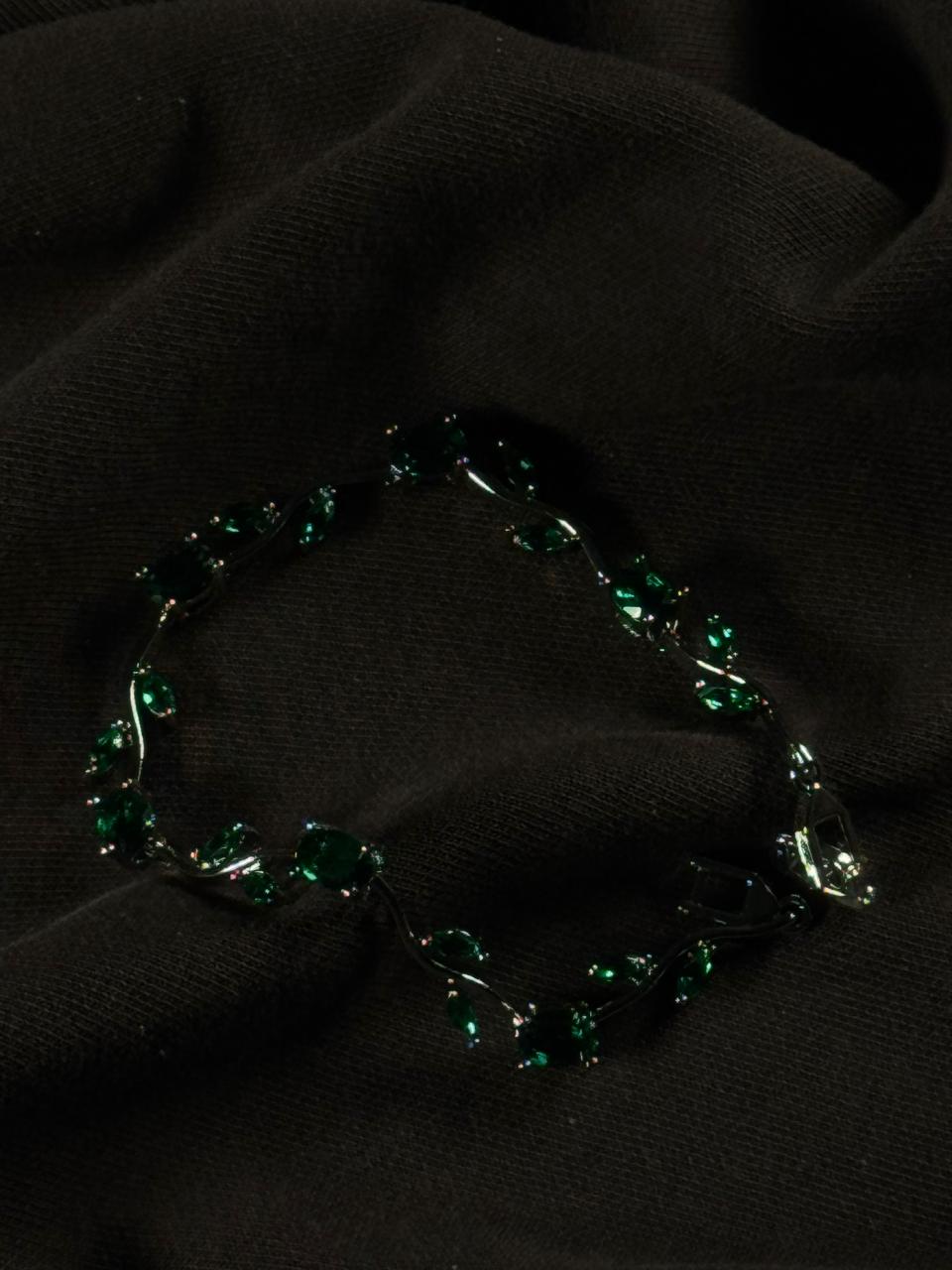 Bracelet Émeraude Nuit