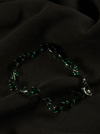 Bracelet Émeraude Nuit